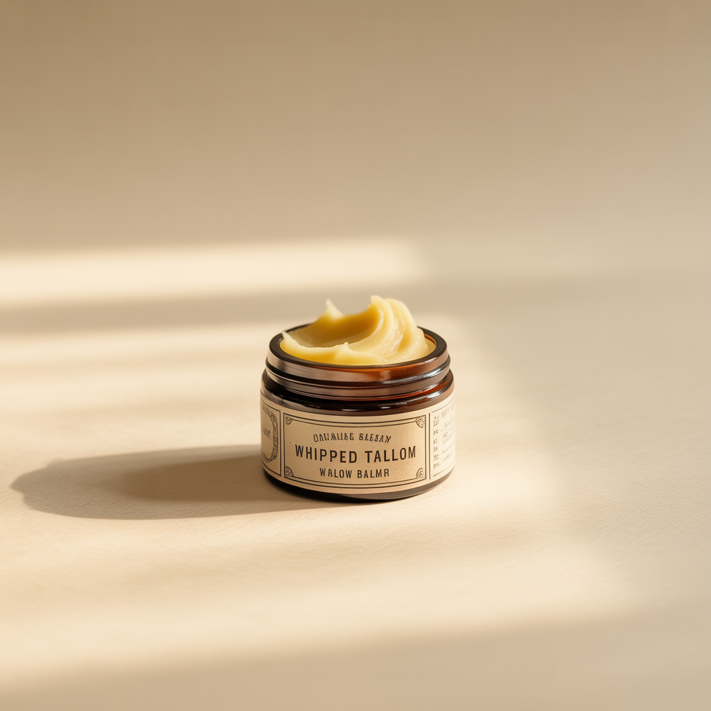 HoneyGlow™ Beef Tallow & Raw Honey Face Balm — Natural Deep Moisturizer